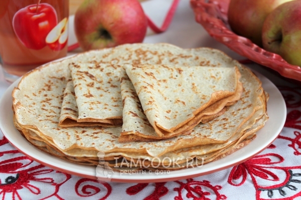 Блины из овсяной муки