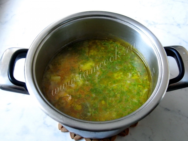 Добавить зелень