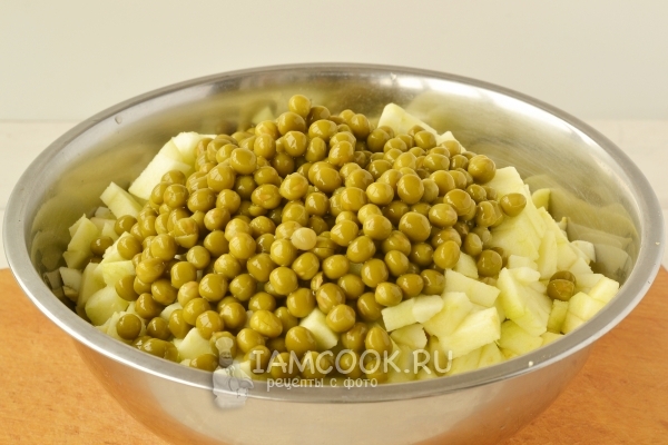 Горошек зеленый консервированный