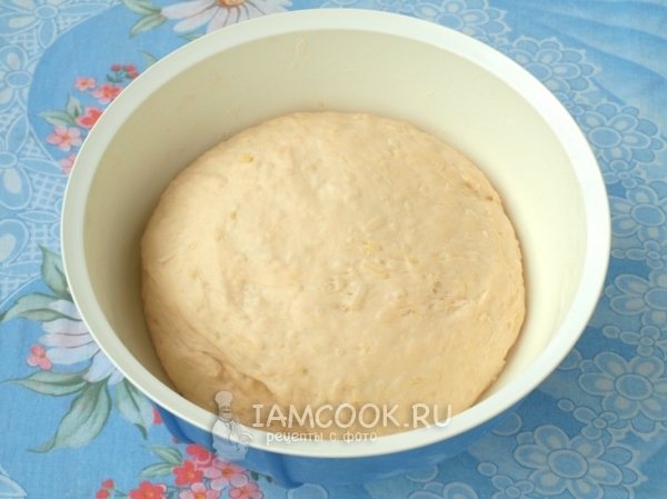 Тесто увеличенное