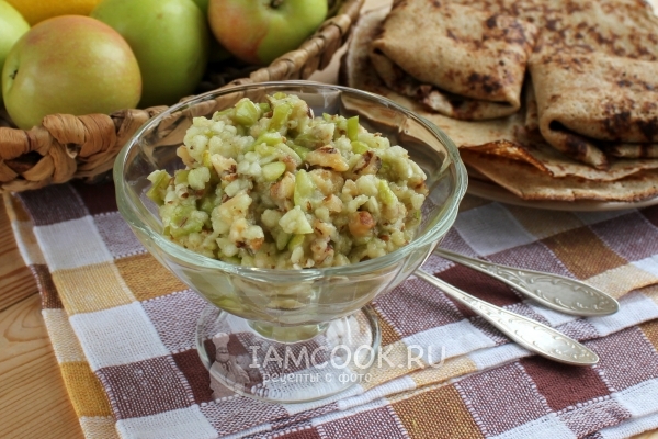 Рецепт блинов с начинкой «Сладкий август»