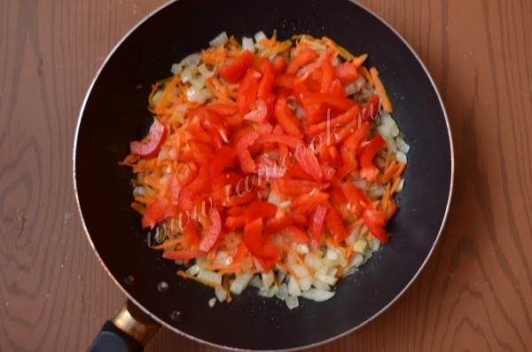 Обжарка овощей для супа