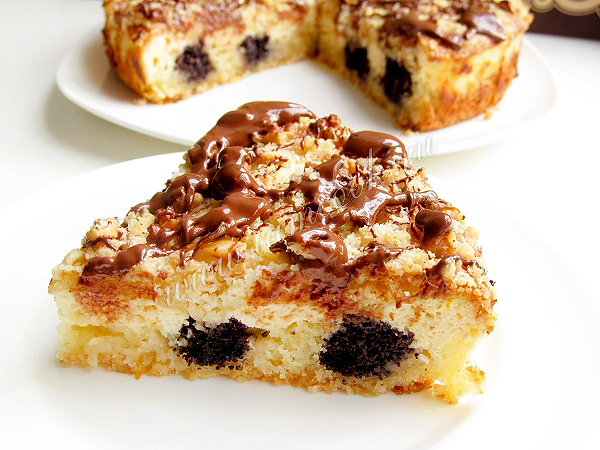 Творожный пирог с маком