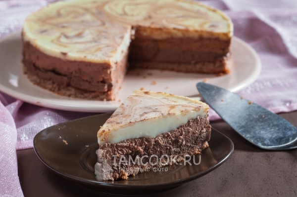 Фото торта «Три шоколада»