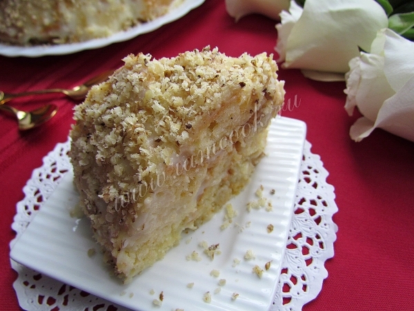 Фото порции торта пломбир