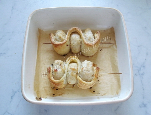 Запекание тефтелей в духовке