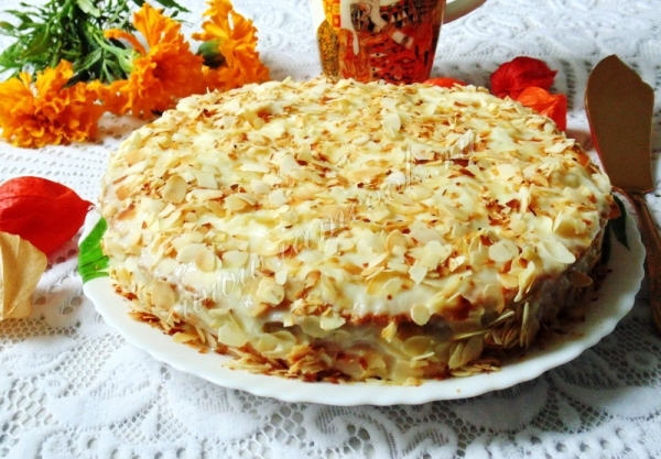 Украшение бисквитного торта