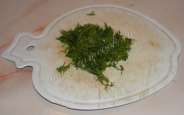 Зелень укропа, фотография