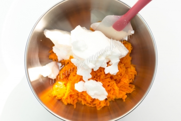 Белки с морковью