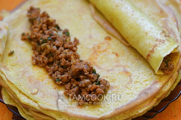 начинка на блине