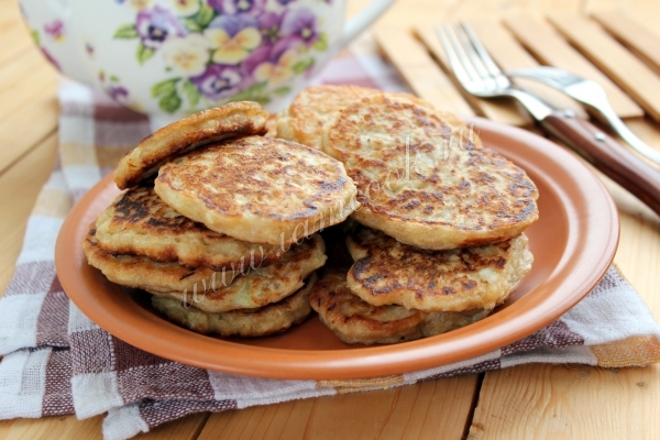 Капустные оладьи, рецепт