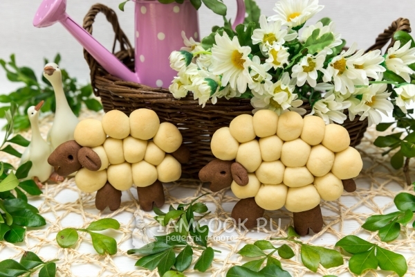 Фото детского печенья «Барашки»