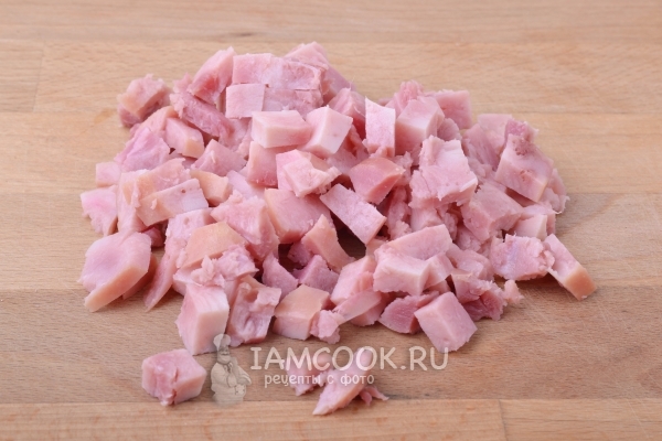 Нарезать ветчину