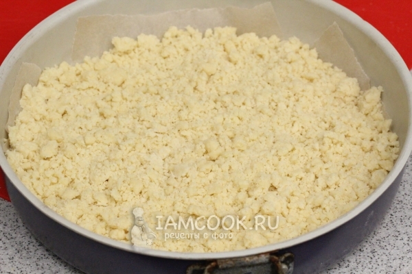 Нижний слой крошки