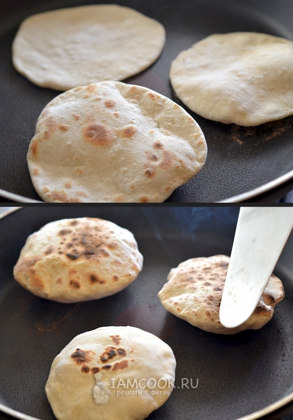 Выпекаем лепёшки чапати