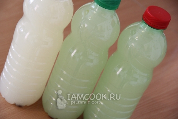 Разлить квас по бутылкам