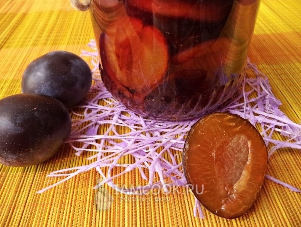 Рецепт слив в сиропе на зиму