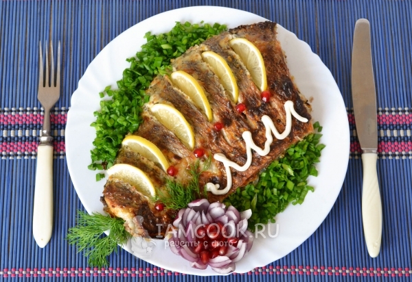 Рецепт леща, запеченного в духовке