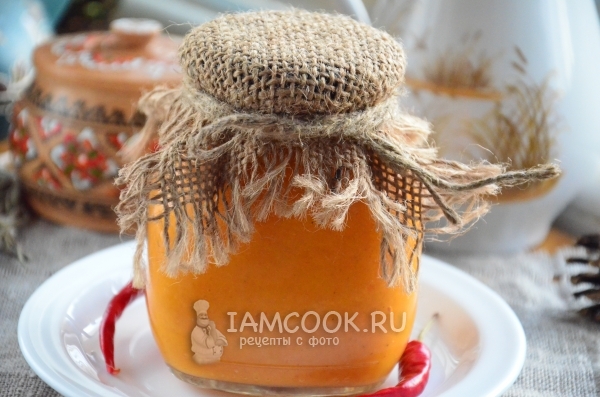 Фото икры из тыквы на зиму