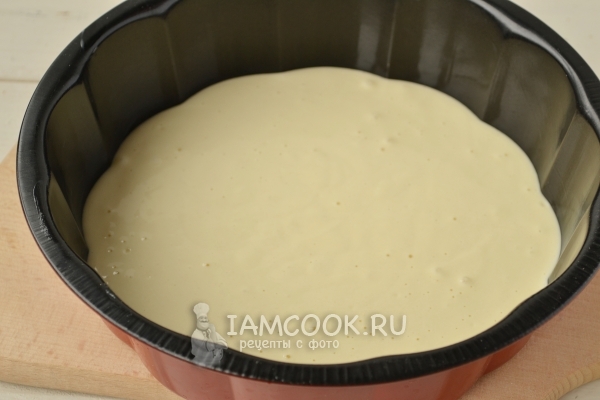 Перелить часть теста в форму