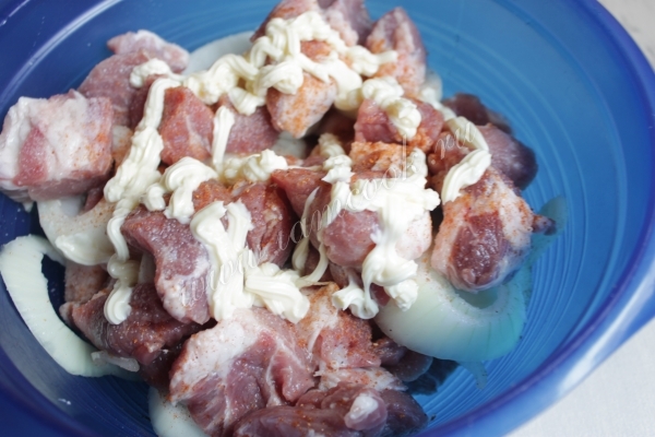 Свинина с луком