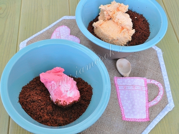 Крем с крошкой