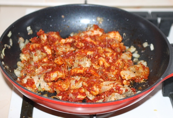 Свинина в томате