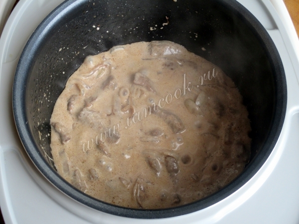 Тушение мяса