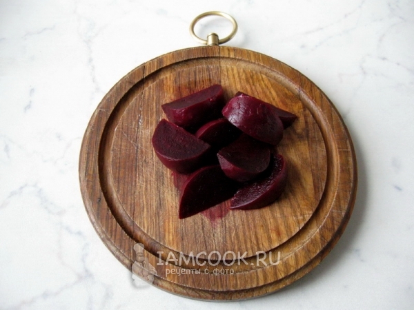 Свекла порезанная