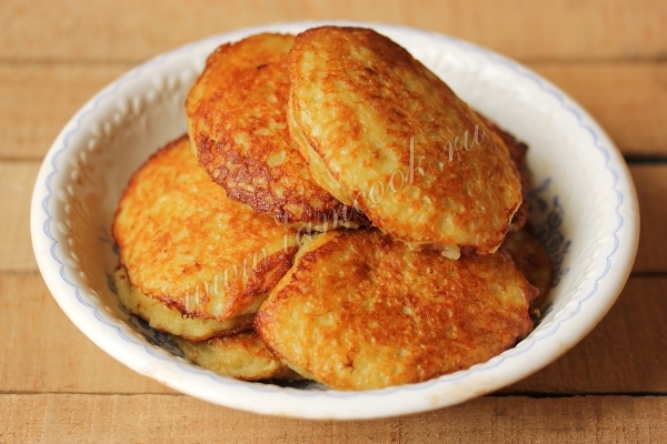 Вкусные драники с мясом