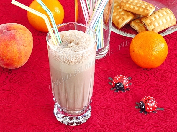 Рецепт шоколадного коктейля