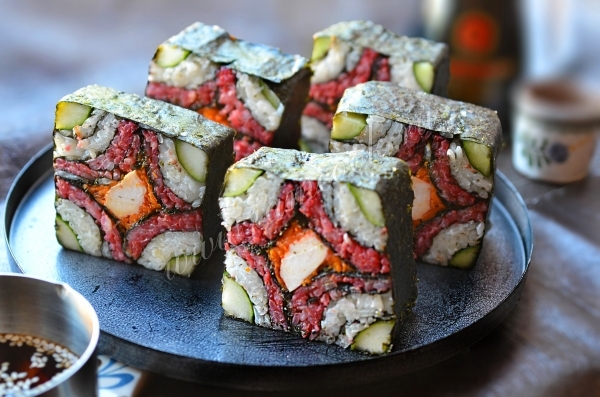 Роллы Сложная мозаика