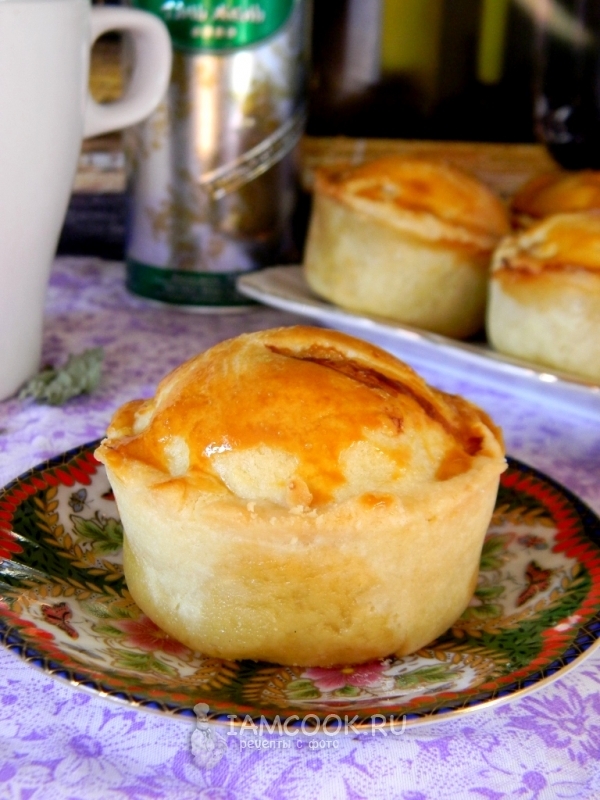 Фото мини-пая с мясом