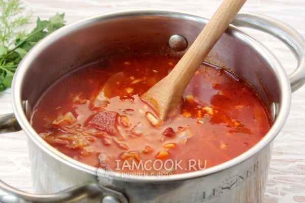 Сварить вкусный борщ без мяса
