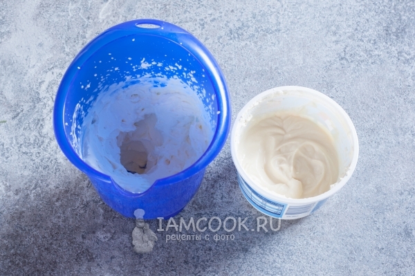 Взбить сливки с маскарпоне