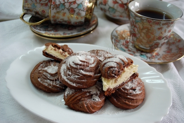 Рецепт шоколадных пирожных шу