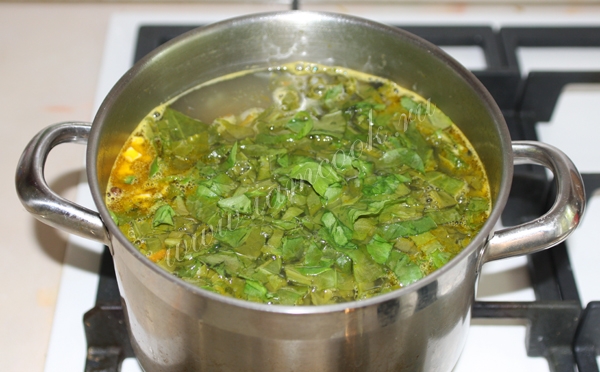 как приготовить щавелевый суп с яйцом