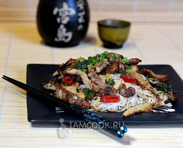 Рецепт лапши «Чао-Минь»