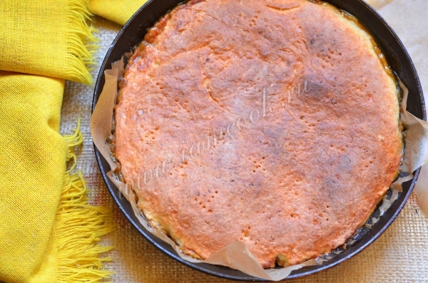 Выпекание пирога