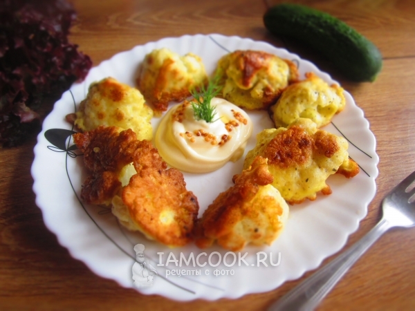 Фото цветной капусты в сырно-горчичном кляре