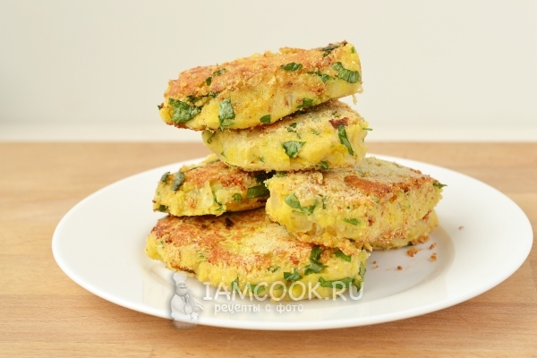 Готовые постные котлеты из фасоли