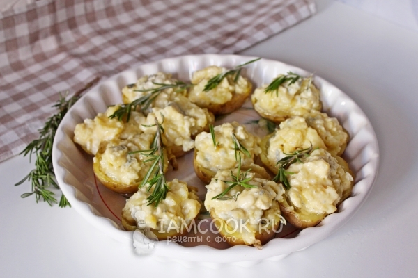 Картофель с дорблю в форме