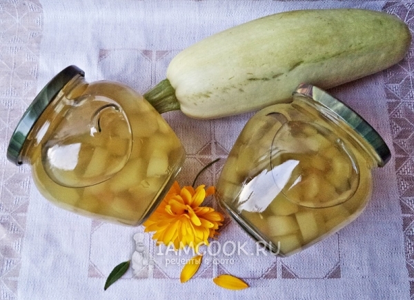 Фото компота из кабачков на зиму