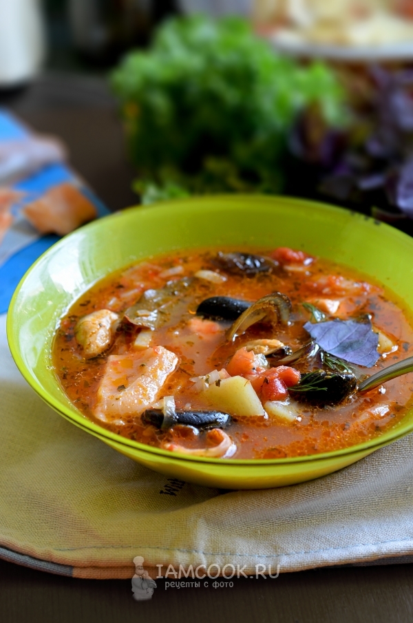 Рецепт супа «Буйабес»