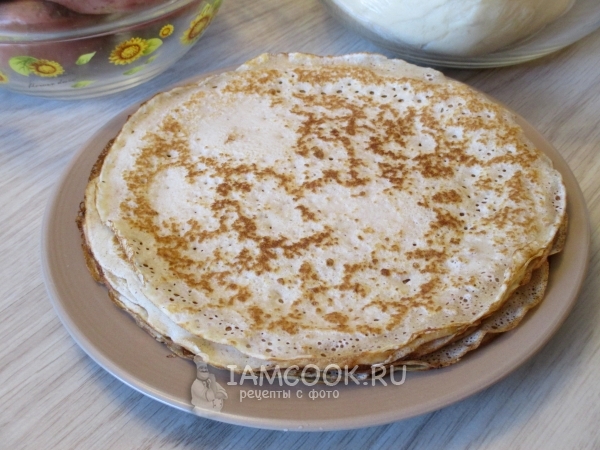 Блины для курника