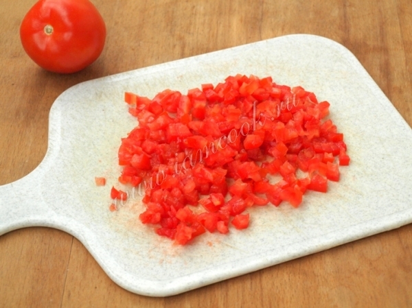 Помидор порезать