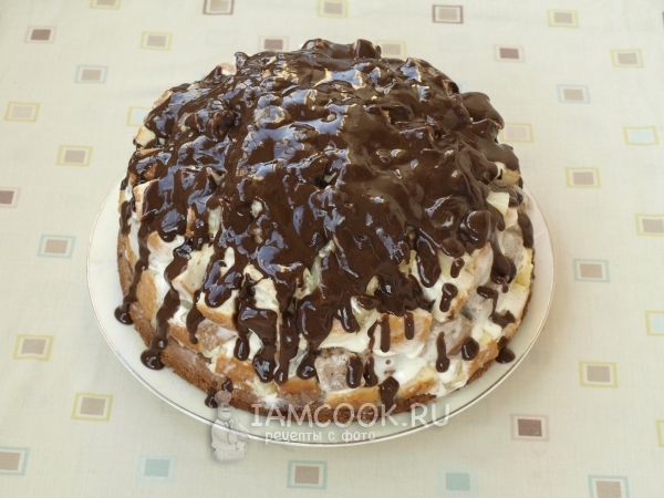 Украсить шоколадной глазурью