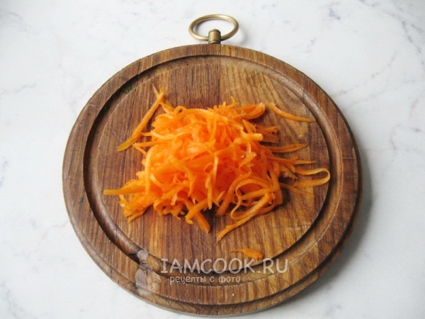 Морковь тертая