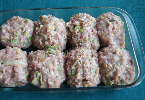 Котлеты в форме