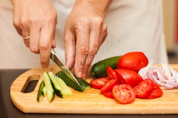 Режем овощи